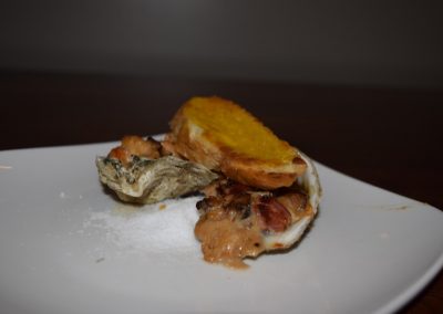 roasted oysters served at the coastal alabama couples classic